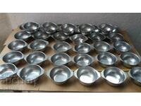 SET COMPLET SCAUNE - PLACI CROMATE, PLACI 35 NUMERE MILITAR