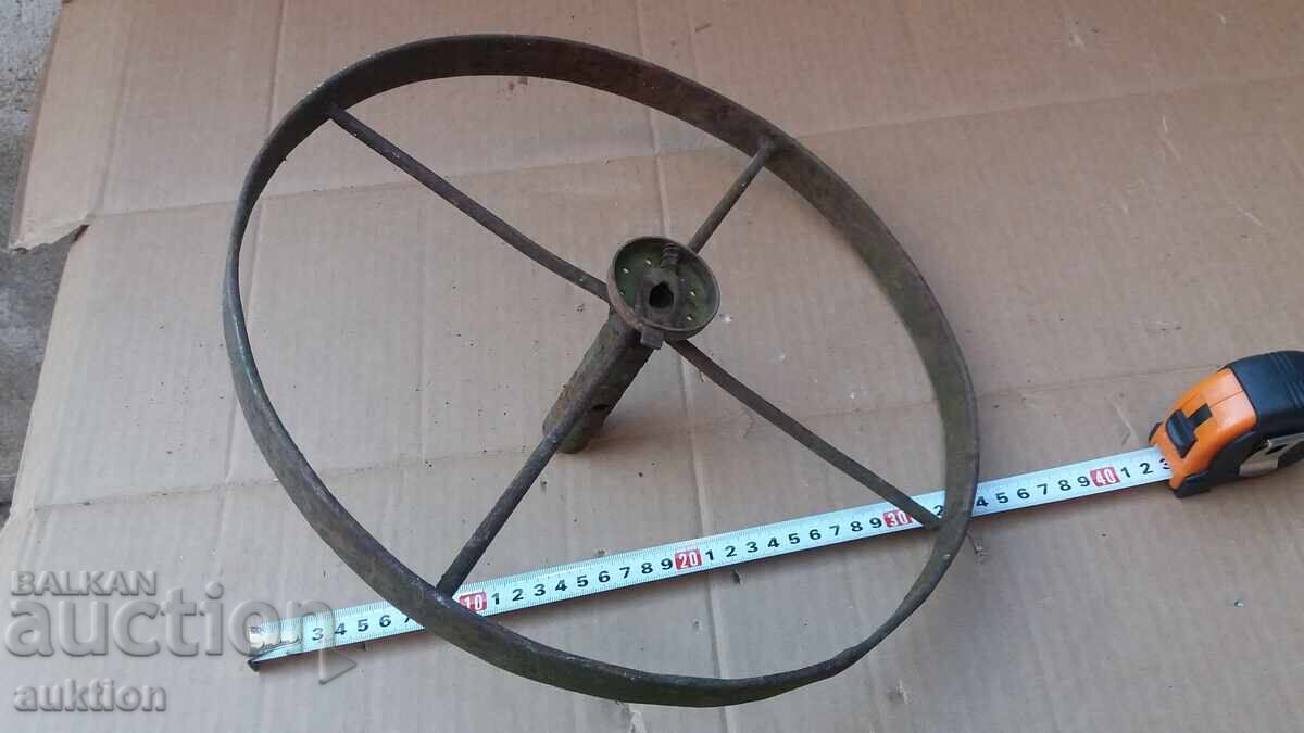 OLD SOLID METAL WHEEL - 6 OLD SOLID METAL WHEEL - 6