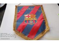 Barcelona and Genoa rare flags large