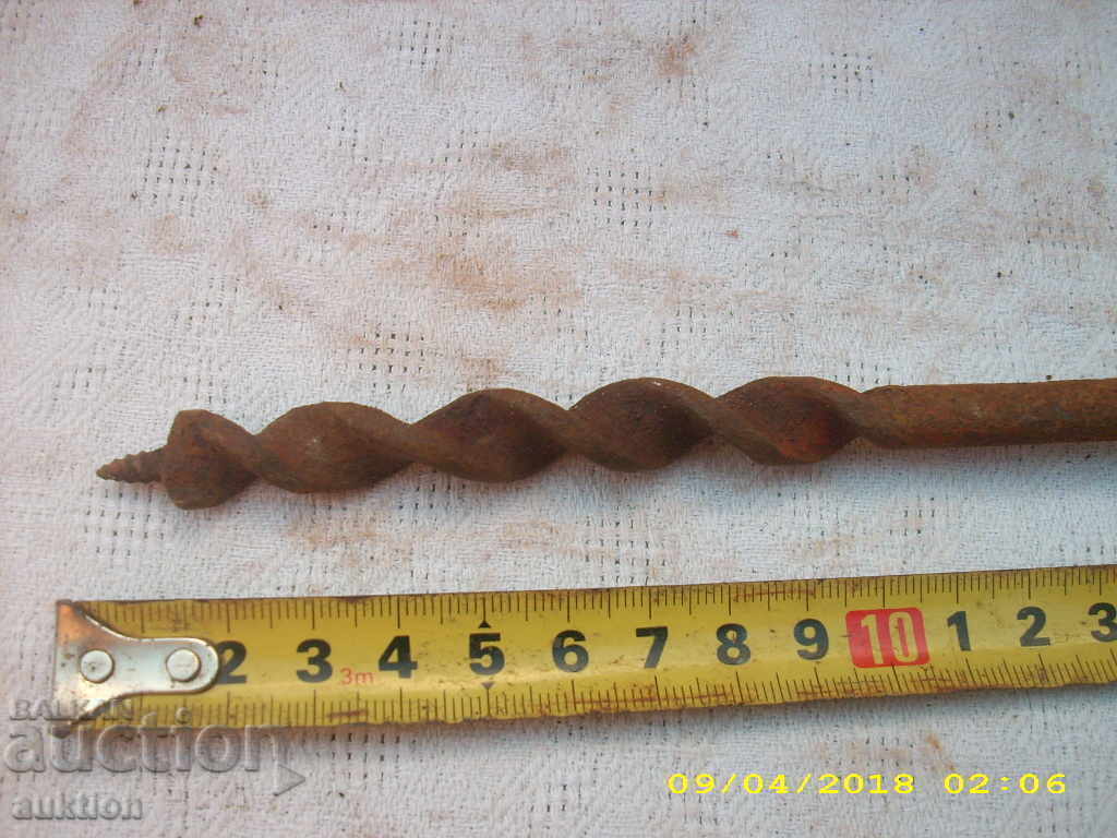 Burghiu forjat vechi, MITCAP cu preț 2.49 BGN | € 1.27 Burghiu forjat vechi, MITCAP cu preț 2.49 BGN | € 1.27