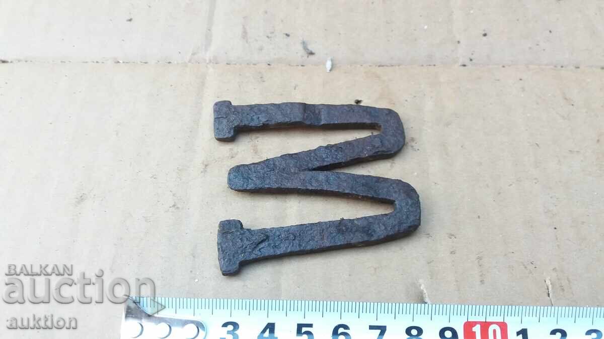 OLD FORGED RENAISSANCE EMBLEM FOR STAMPING - 5 OLD FORGED RENAISSANCE EMBLEM FOR STAMPING - 5