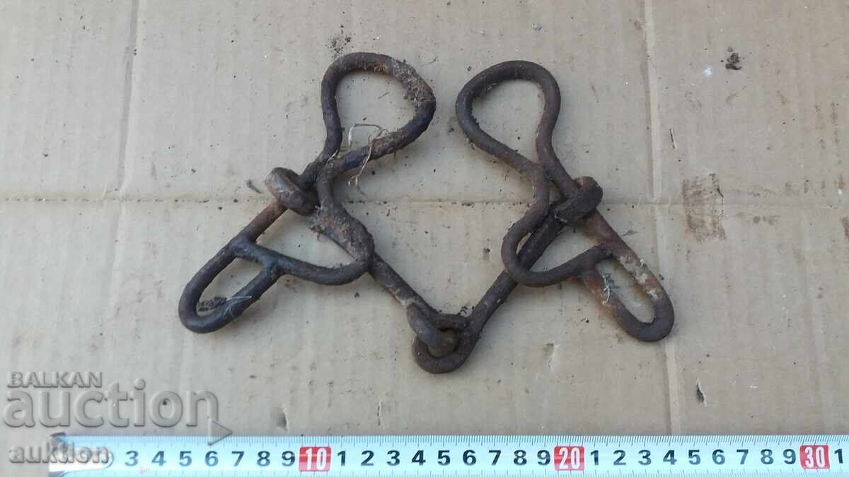 OLD FORGED GEM OF HORSE AMMUNITION - 6 OLD FORGED GEM OF HORSE AMMUNITION - 6