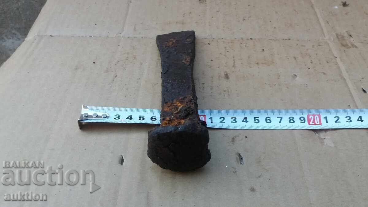 MASSIVE FORGED DAGGER, CHISEL, TOOL FOR CARPETS - 7 MASSIVE FORGED DAGGER, CHISEL, TOOL FOR CARPETS - 7