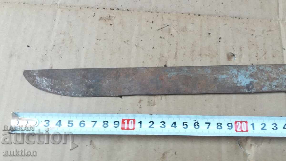 OLD SOLID KNIFE - BLANK - 5