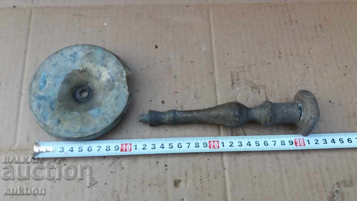 Delivery of RENAISSANCE SOLID BRONZE CANDLEHOLDER Delivery of RENAISSANCE SOLID BRONZE CANDLEHOLDER