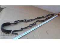 FORGED RENAISSANCE LINK, FIREPLACE CHAIN - EXCELLENT