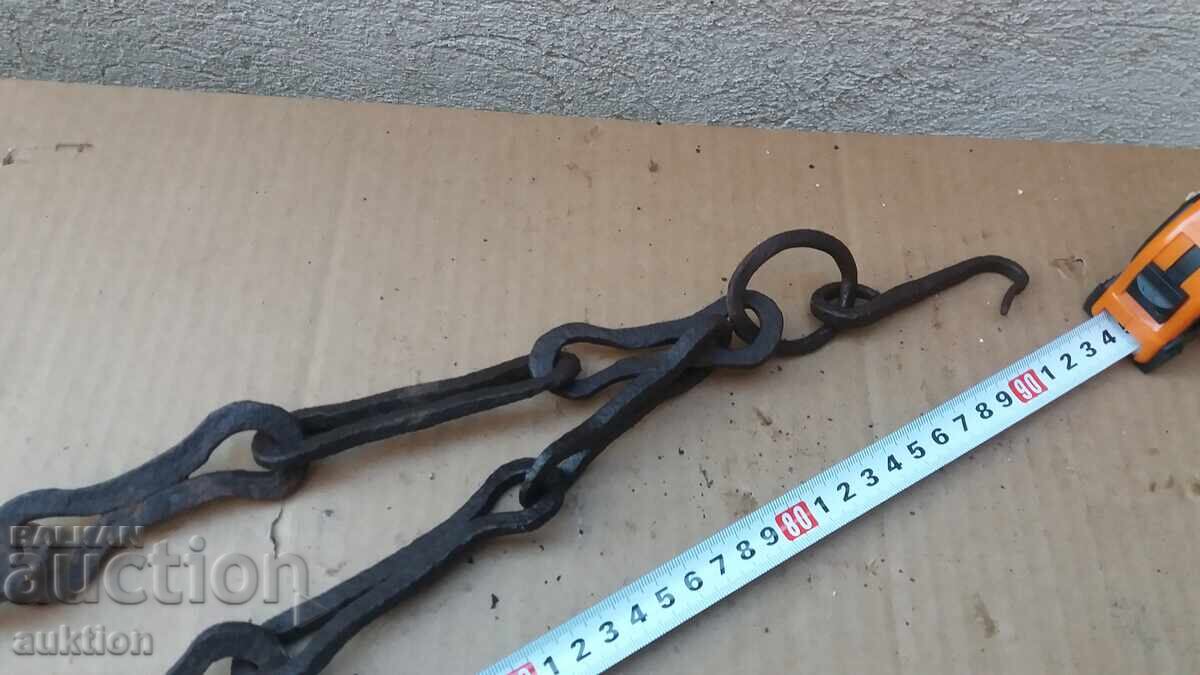 Delivery of FORGED RENAISSANCE LINK, FIREPLACE CHAIN - EXCELLENT Delivery of FORGED RENAISSANCE LINK, FIREPLACE CHAIN - EXCELLENT
