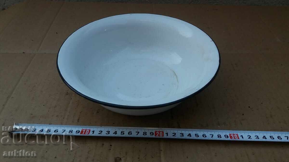 Delivery of SOCIAL ENAMELLED SMALL BASIN, BOWL Delivery of SOCIAL ENAMELLED SMALL BASIN, BOWL