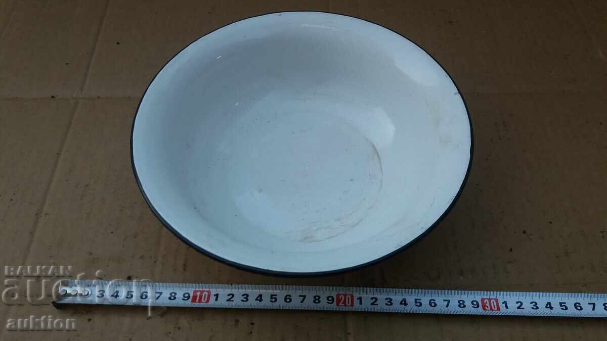 SOCIAL ENAMELLED SMALL BASIN, BOWL SOCIAL ENAMELLED SMALL BASIN, BOWL