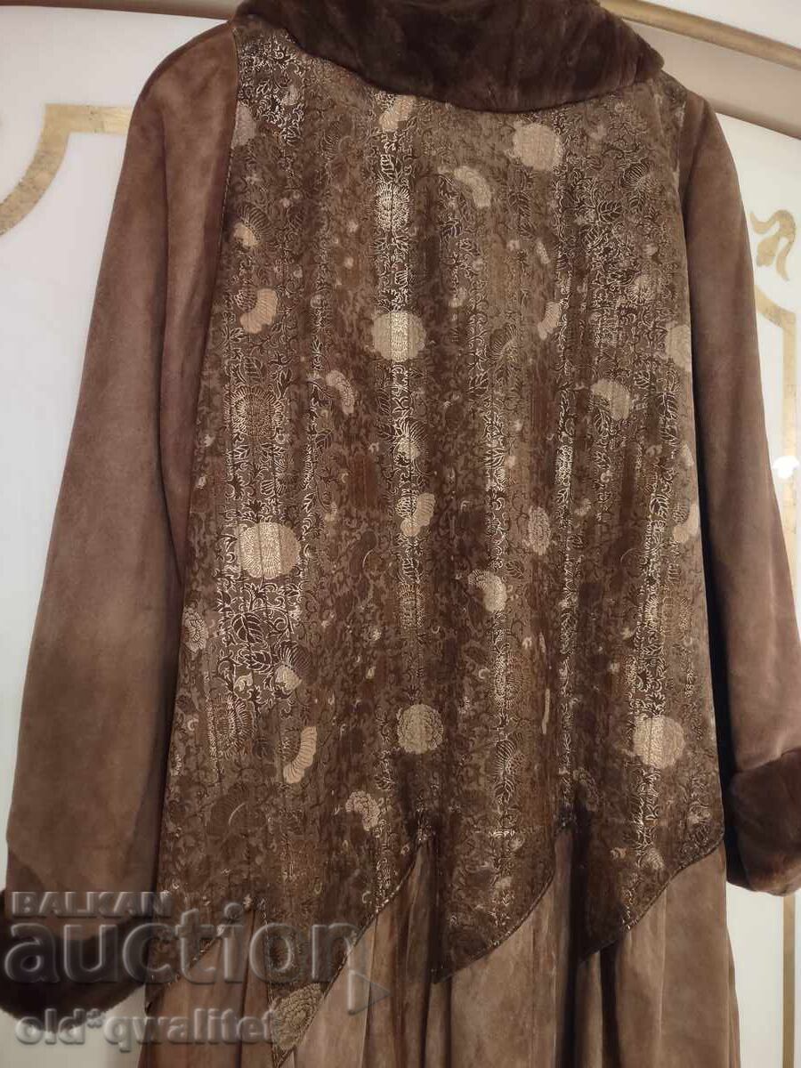 Genuine leather coat, women's, custom-made - 6 Genuine leather coat, women's, custom-made - 6