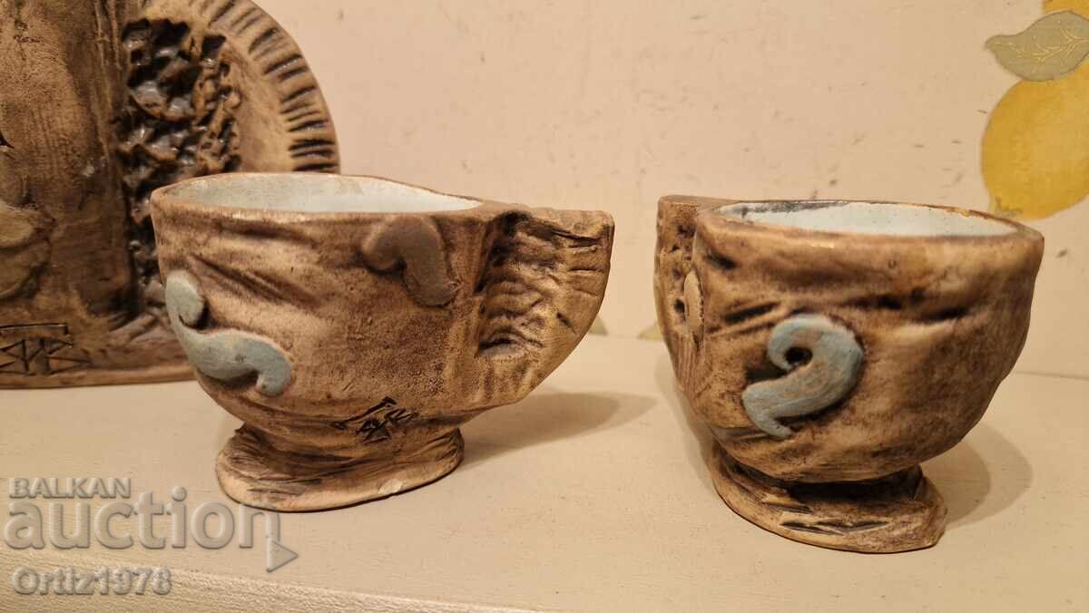 Author's vintage ceramics - France, signature. - 7 Author's vintage ceramics - France, signature. - 7