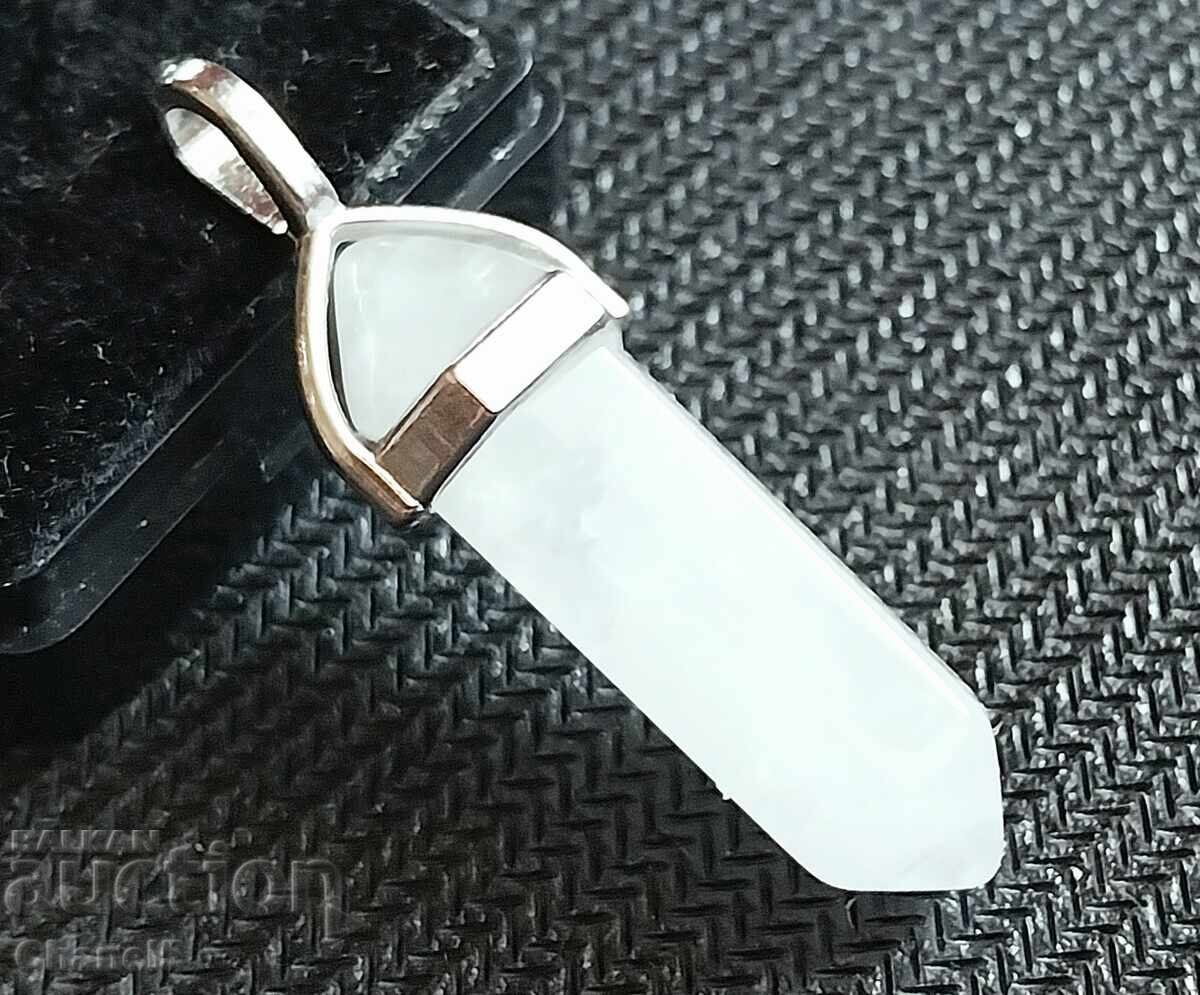 ROCK CRYSTAL MEDALLION, QUARTZ - (914) with price 10.00 BGN | € 5.11