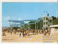 Card Bulgaria Varna Golden sands Water slide 3*