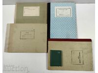 LOT OF SOC NOTEBOOKS - ONE OF A KIND + THE NOTEBOOK HAS VERY LITTLE WRITTEN ON IT