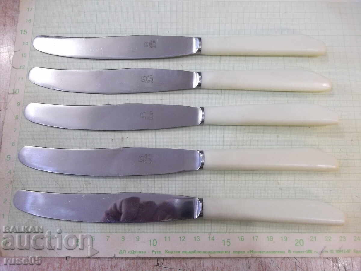 Lot of 5 new Soviet knives