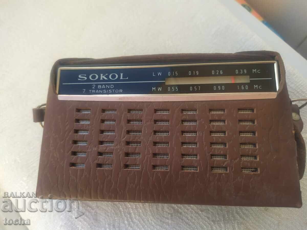 old radio Sokol, works - 5 old radio Sokol, works - 5