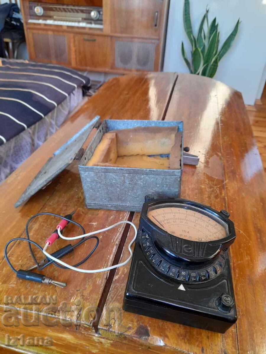 Old multimeter TL-4M with price 55.00 BGN | € 28.12 Old multimeter TL-4M with price 55.00 BGN | € 28.12