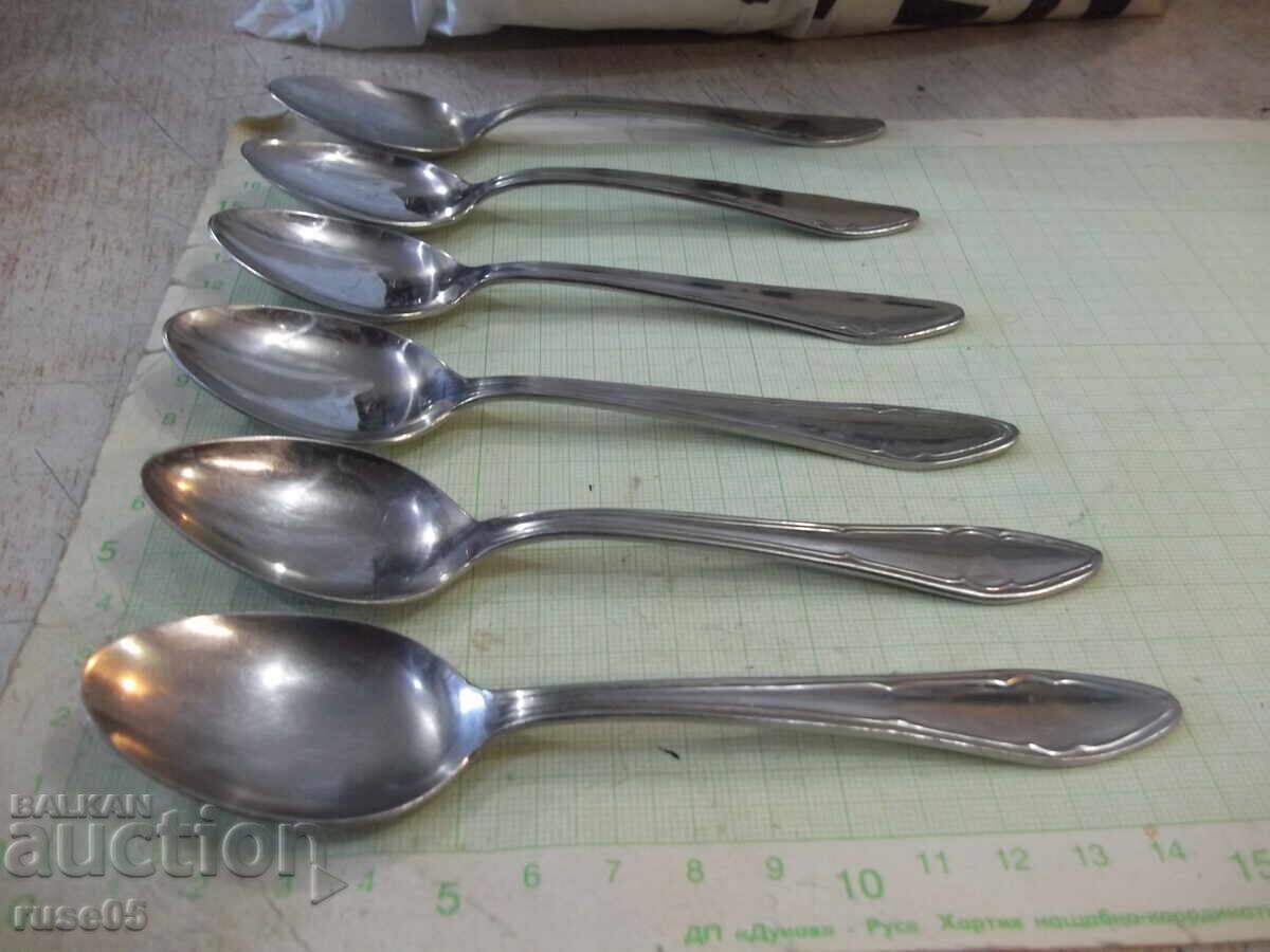 Delivery of Lot of 6 spoons from the "P. Denev-Gabrovo" factory - 1 Delivery of Lot of 6 spoons from the "P. Denev-Gabrovo" factory - 1