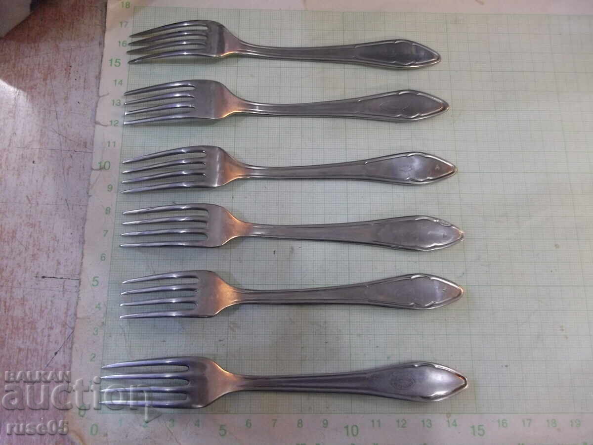 Delivery of Lot of 6 forks from the "P. Denev-Gabrovo" factory - 1 Delivery of Lot of 6 forks from the "P. Denev-Gabrovo" factory - 1