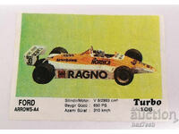 ❤️ ⭐ Imagine Turbo Turbo negru 106 Ford Arrows-A4 ⭐ ❤️