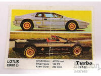 ❤️ ⭐ Imagine Turbo Turbo negru 112 Lotus Esprit 53 ⭐ ❤️