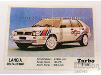 ❤️ ⭐ Εικόνα Turbo Turbo black 118 Lancia Delta HF4WD ⭐ ❤️