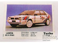 ❤️ ⭐ Картинка Turbo Турбо черно 118 Lancia Delta HF4WD ⭐ ❤️