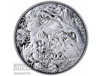 1 oz Ruslaka Argint - Legende Slave - R. Camerun 2022