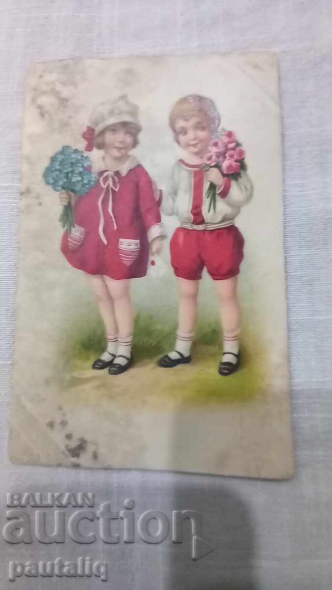 Παλιά καρτ ποστάλ του 1930 Παλιά καρτ ποστάλ του 1930