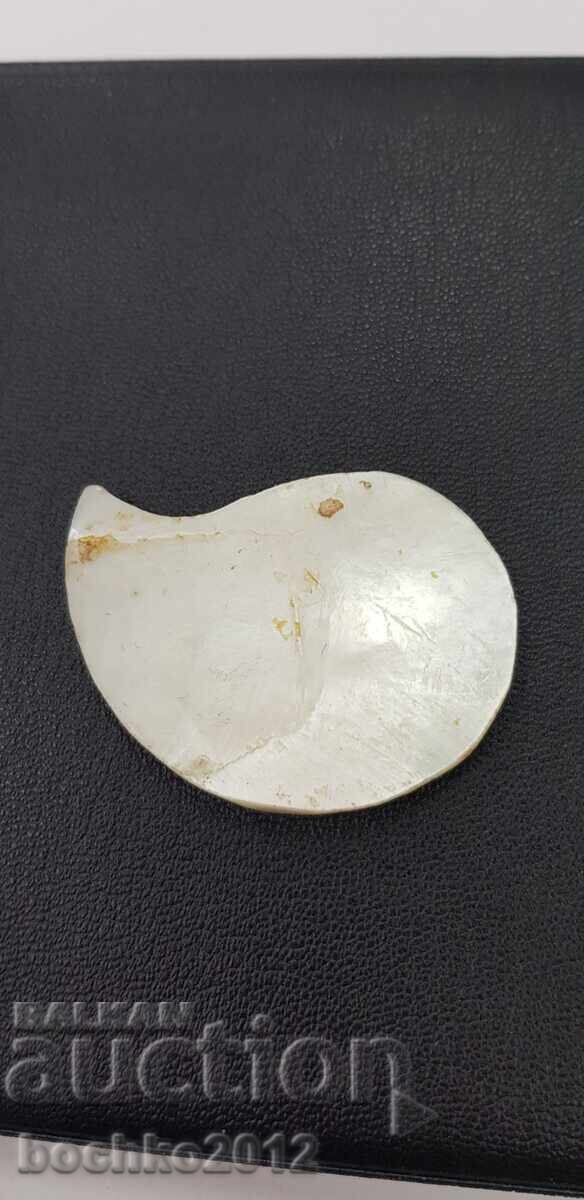 Perla gravată renascentist cu pasăre Pafta - secolul al XIX-lea - 5 Perla gravată renascentist cu pasăre Pafta - secolul al XIX-lea - 5