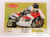 ❤️ ⭐ Picture Turbo Yellow 285 Bimota YB8 Furano ⭐ ❤️