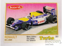 ❤️ ⭐ Imagine Turbo Turbo Yellow 301 Renault Williams ⭐ ❤️