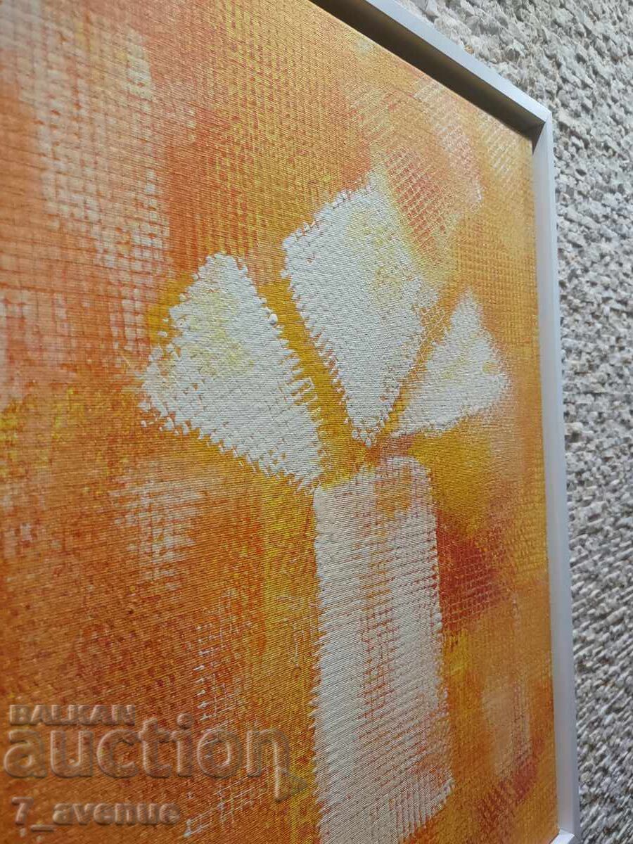 Author's painting acrylic on canvas, authentic, 40/50 cm with price 399.00 BGN | € 204.01 Author's painting acrylic on canvas, authentic, 40/50 cm with price 399.00 BGN | € 204.01