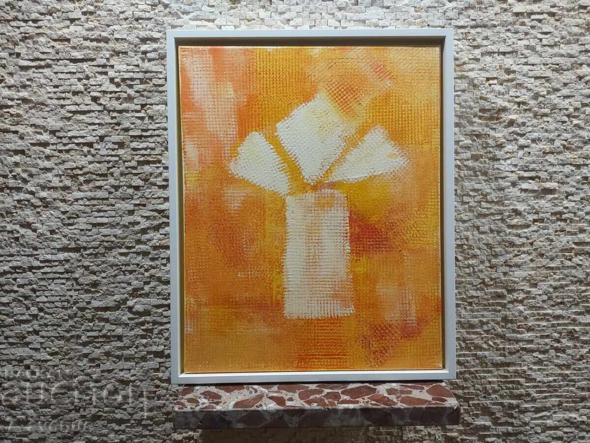 Delivery of Author's painting acrylic on canvas, authentic, 40/50 cm Delivery of Author's painting acrylic on canvas, authentic, 40/50 cm