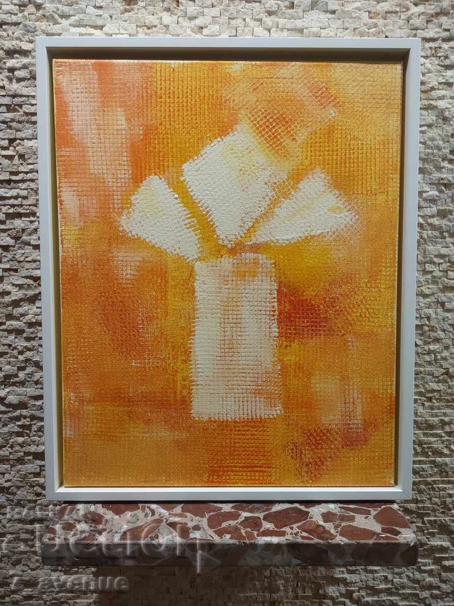 Author's painting acrylic on canvas, authentic, 40/50 cm - 6 Author's painting acrylic on canvas, authentic, 40/50 cm - 6