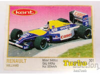 ❤️ ⭐ Imagine Turbo Turbo Yellow 301 Renault Williams ⭐ ❤️