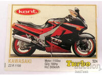 ❤️ ⭐ Imagine Turbo Turbo galben 324 Kawasaki ZZ-R 1100 ⭐ ❤️