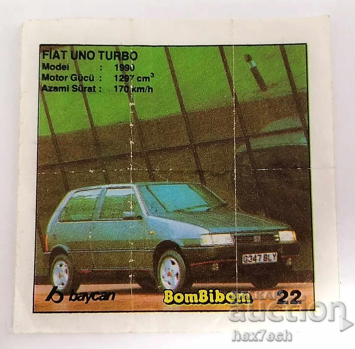 ❤️ ⭐ Picture BomBibom 1-60 22 Fiat Uno Turbo ⭐ ❤️ ❤️ ⭐ Picture BomBibom 1-60 22 Fiat Uno Turbo ⭐ ❤️