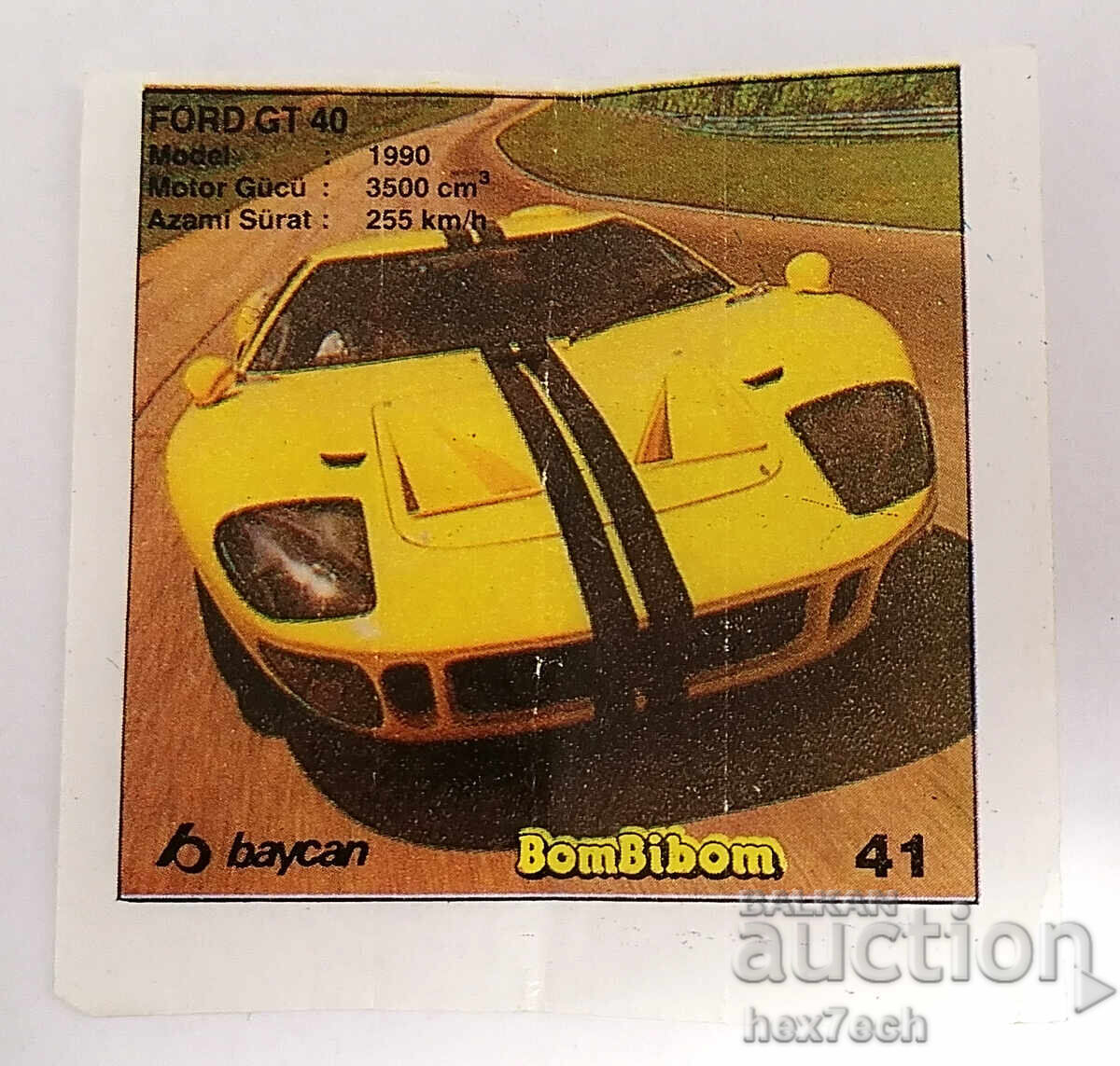 ❤️ ⭐ Picture BomBibom 1-60 41 Ford GT 40 ⭐ ❤️ ❤️ ⭐ Picture BomBibom 1-60 41 Ford GT 40 ⭐ ❤️