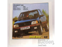 ❤️ ⭐ Poza BomBibom 1-60 42 Peugeot 205 ⭐ ❤️