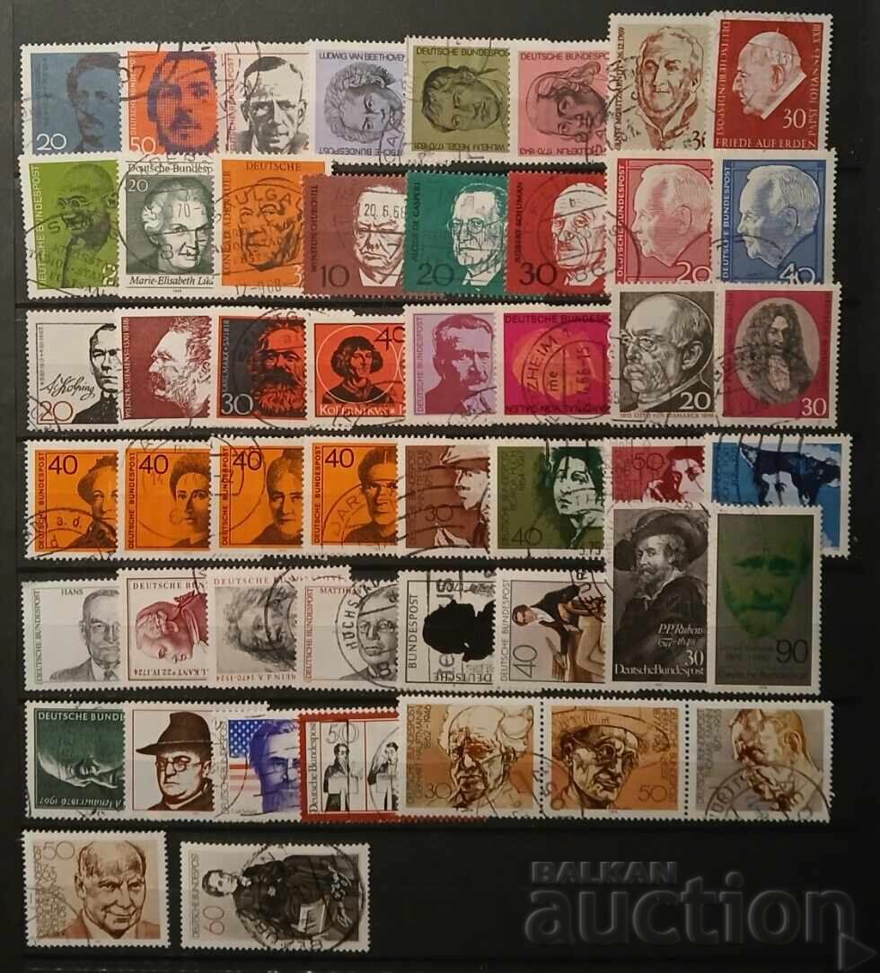 Germany Personalities Stamp Germany Personalities Stamp