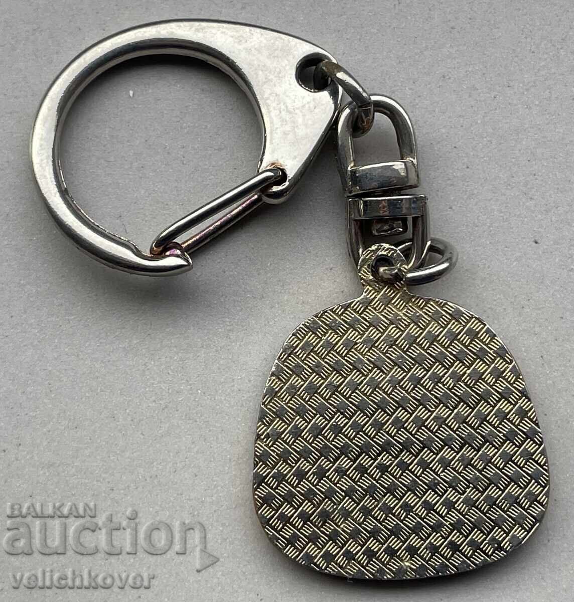 39745 Bulgaria key chain with the national flag of the country with price 7.00 BGN | € 3.58