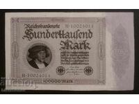 100,000 Marks Germany 1923, 100,000 mark 1923, VF