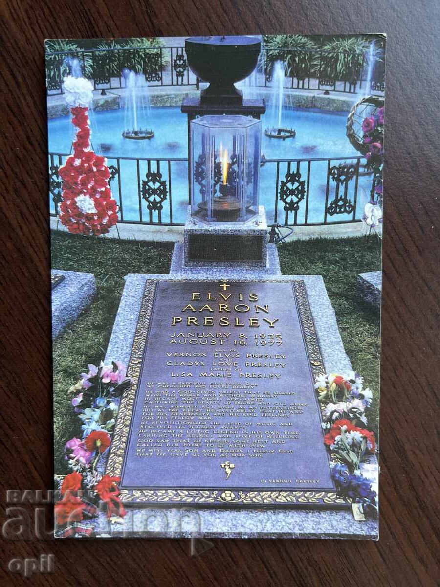Bătrânul card-Elvis Presley