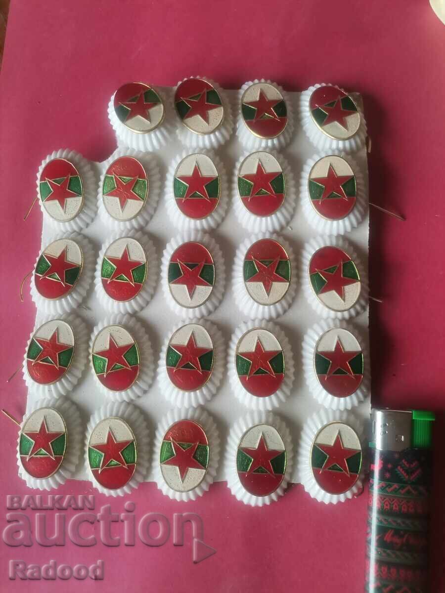 България войнишки кокарди фуражка от 70-те България войнишки кокарди фуражка от 70-те