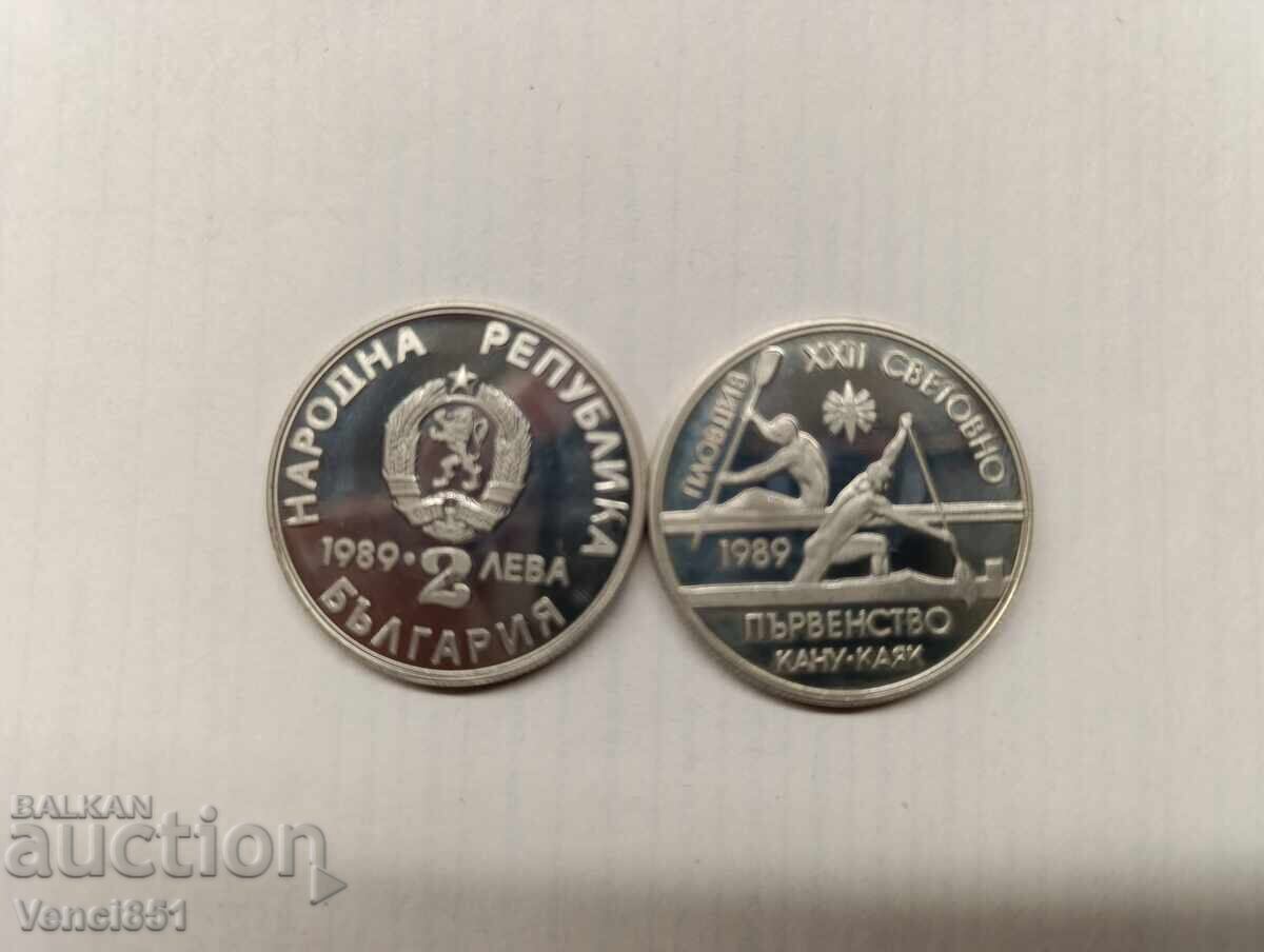 2 BGN 1989 caiac canoe 2 BGN 1989 caiac canoe
