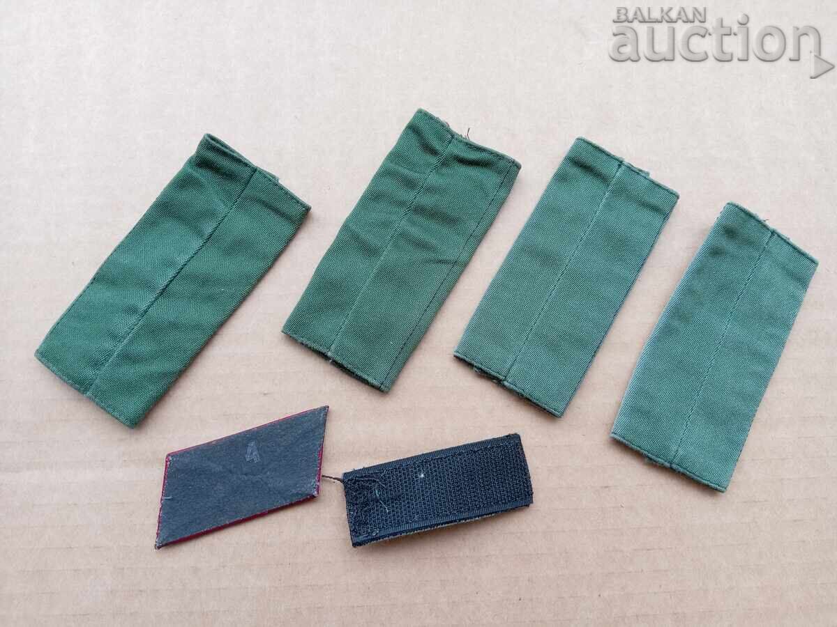 Παράδοση αξιωματικός επωμίδες μπάλωμα παρτίδα πέντε σημείων Παράδοση αξιωματικός επωμίδες μπάλωμα παρτίδα πέντε σημείων