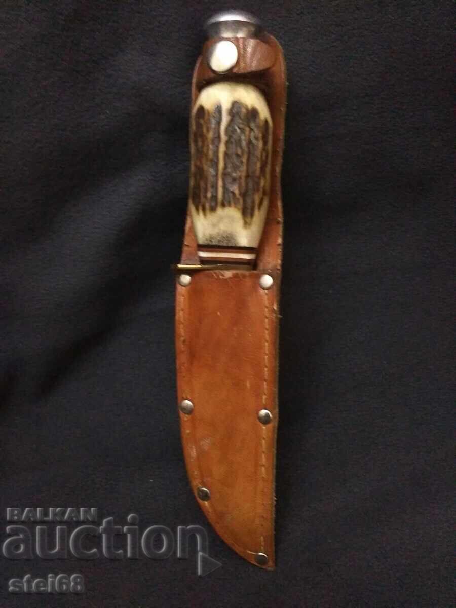 OLD HUNTING KNIFE -SOLINGEN ROSTFREI - 6 OLD HUNTING KNIFE -SOLINGEN ROSTFREI - 6