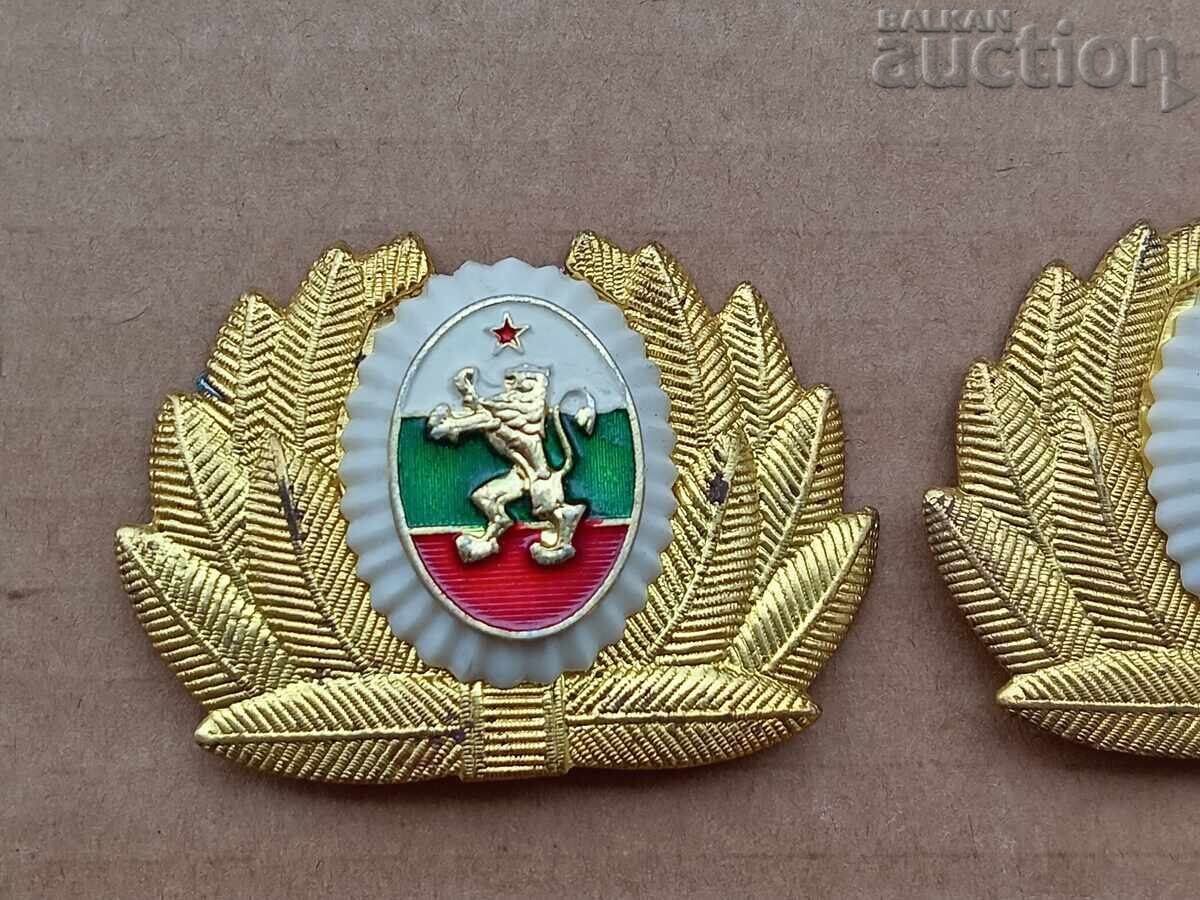 Auction cockade cockades lot 2 pieces 70s 80s with five-pointed star Auction cockade cockades lot 2 pieces 70s 80s with five-pointed star