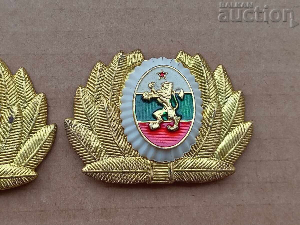 Delivery of cockade cockades lot 2 pieces 70s 80s with five-pointed star Delivery of cockade cockades lot 2 pieces 70s 80s with five-pointed star